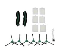 Whychstore Kit di ricambio per Roomba Combo Essential Y0140 Y0110 Y0112, 2 spazzole principali, 6 filtri, 6 spazzole laterali con strumento, accessori facili da installare per robot aspirapolvere