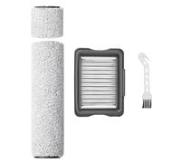 Whychstore Kit di ricambio per spazzola e filtro per Eureka RapidWash 630, NEW630, NEW630PL Cordless Wet/Dry Cleaner, microfibra ad alta densità, morbida flanella delicata su pavimenti duri