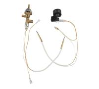 Whychstore Kit valvola di sicurezza per riscaldatore da patio, valvola di controllo in ottone con interruttore di inclinazione e termocoppia, per la sostituzione di riscaldatori a gas propano