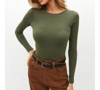 Whychstore Maglia termica da uomo a maniche lunghe intima per Slim for Fit Pure Colour inverno strato base S-4XL