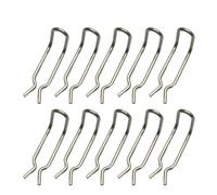 Whychstore Morsetti a molla in acciaio inossidabile 304, compatibili con idropulitrici Karcher K3 K4 K5 K6 K7, parte di ricambio per presa sicura del tubo