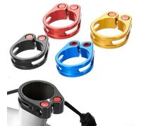 Whychstore Morsetti per sella bici 31,8 mm, morsetti per reggisella, clip per sella, diametro interno del morsetto del tubo del sellino 31,8 mm (colorato)