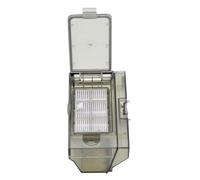 Whychstore Pattumiera con filtro HEPA per Lydsto W2 Lite/W2 Edge, parte di ricambio in plastica ABS per robot aspirapolvere, facile manutenzione e raccolta efficiente