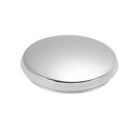 Whychstore Piletta per lavabo da 38 mm, in ottone cromato, con anello di tenuta da 40 mm, facile da applicare a scatto