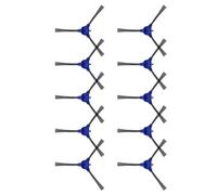 Whychstore Spazzole laterali di ricambio per robot aspirapolvere Cecotec Conga Y8/Y80 Xtreme, confezione da 10 pezzi, spazzole per la pulizia degli angoli in plastica-nylon