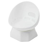 Whychstore Supporto da scrivania in silicone per Alexa Echo Dot 5a e 4a generazione, supporto antiscivolo per scrivania da casa e ufficio, nero