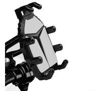 Whychstore Supporto flessibile per telefono per moto, antiscivolo e girevole a 360 gradi, ideale per un facile funzionamento con una sola mano (B)