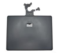 Whychstore Supporto per microfono, supporto per telefono nero, vassoio per schede audio, treppiede dal vivo staffa supporto per telefono morsetto per spartiti musicali (L)