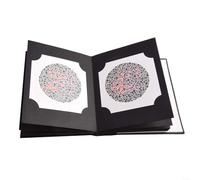 Whychstore Test professionale per daltonismo, libro Ishihara, 38 pezzi, optometria, optometria, test di deficit di colore