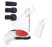 Whychstore Ugello per pavimenti a testa girevole per la pulizia dei tappeti, compatibile con sistemi di estrazione portatili e per montaggio su camion, 1 set con punte trasparenti grandi e piccole e 3