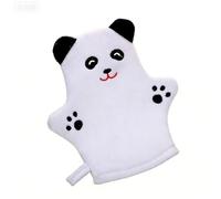 WHYCNJL 1 Pezzo Guanto Spugna a Forma di Panda, Panno Spugna con Figure di Animali per un Allegro Divertimento Durante il Bagno, per Neonati e Bambini da 0+ Mesi