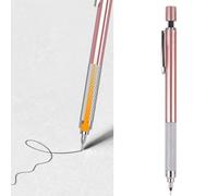 WHYCNJL 1 Pezzo Matita Meccanica,Matita Meccanica a Basso Centro di Gravità,Impugnatura Ergonomica in Metallo e Corpo in Plastica,Perfetta per il Disegno Artistico o la Scrittura,0.5mm