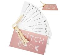 WHYCNJL 1 Pezzo Mini Libro Creativo Fai Da Te, Mini Biglietti da Cucito Creativi, Migliora le Tue Abilità di Cucito, libro da Ricamo, Mini Set da Cucito Portatile, Impara Tecniche di Cucito