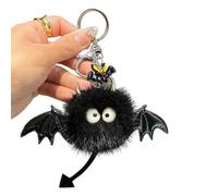 WHYCNJL 1 Pezzo Portachiavi, Accessorio per la Borsa Della Scuola, Portachiavi per Bambini e Adulti, Portachiavi Peluche di Piccolo Diavoletto è Perfetto per Halloween