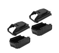 WHYICHG Compatibile con DeWalt coperchio batteria di ricambio in plastica kit alloggiamento batteria 5Ah DCB203, DCB204, DCB205, 3.0Ah- 6.0Ah 10 celle 18650