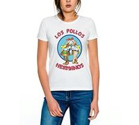 WhyKiki Los Pollos Maglietta da Donna Hermanos Bad Heisenberg Breaking