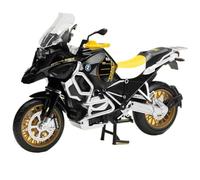 WHYMIRRJ Diecast Per R1250 GS 1:12 Lega Die-cast Auto Moto Modello Moto Statico Modellino Decorativo Souvenir Regalo (Nero)