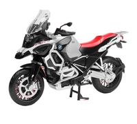 WHYMIRRJ Modellino di auto e moto in lega pressofuso pressofuso per R1250 GS 1:12, modello statico di moto, souvenir decorativo (rosso)