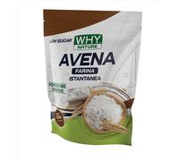 WHYnature WHYNATURE AVENA FARINA ISTANTANEA BURRO DI ARACHIDI E CARAMELLO 1 KG