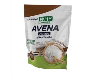 WHYnature WHYNATURE AVENA FARINA ISTANTANEA BURRO DI ARACHIDI E CARAMELLO 1 KG