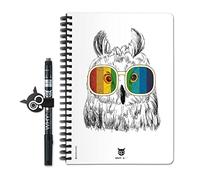 WhyNote Book A5 - Bloc-notes con pagine a righe e rilegatura rimovibile