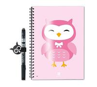 WhyNote Eco - A5 - Cartoon PinkBlock - pagine a righe e rilegatura staccabile