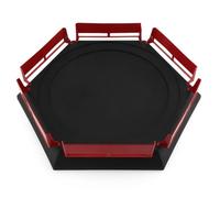 Whyzsjnclg Burst Battle Top Arena, Stadio di gioco di battaglia in plastica con guardrail per intense battaglie in trottola e giocattolo facile da montare per giochi per bambini, Burst Arena