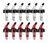 Whyzsjnclg Liquori versare i beccuccio, Montare i versanti a Bottiglia Spirito Veloce Misura Il versante per Cuccioli per casa 12pcs