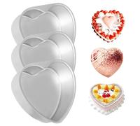 Whyzsjnclg Torta a forma di cuore, cassa della torta a forma di cuore, tera