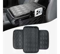WHZCWYLFA Cuscino Bracciolo per Auto per VW Golf Mk9 Prototype 2026 | Supporta il braccio per ridurre la fatica nei lunghi viaggi La trama trapuntata a rombi offre un comfort eccezionale