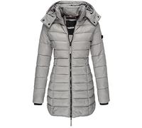 WHZXYDN Inverno Nuova Giacca Imbottita in Cotone da Donna, Giacca Imbottita Slim Aderente di Media Lunghezza da Donna, Giacca Imbottita in Caldo Piumino