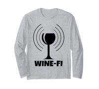Wi-Fi Waves Wireless Locale Degustazione di Vini Networking Maglia a Manica