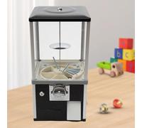 WIANQIAN Distributore Automatico Gomme, Distributore Capsule Giocattolo Black-26 * 29 * 53cm