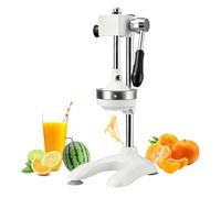 WIANQIAN Spremiagrumi E Spremiagrumi, Spremiagrumi Manuale Professionale per Limoni, Spremiagrumi per Arance in Acciaio Inox, Ritenzione dei Nutrienti, Costruzione Forte E Stabile White