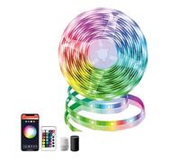Wiby AI 5M LED Strip, Smart LED Strips, Christmas Lights for Bedroom, Works with Alexa/Google Assistant, AI Lighting Design Assistant, Music Sync for TV Gaming Bar Party (5M)