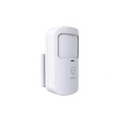 Wiby Sensore di Movimento PIR ZX-P10 Wireless | Compatibile con WIBY Sistema di Allarme Casa Wi-Fi ZX-G30 e PW-150 | App Smart Life/Tuya | Notifiche Movimento in Tempo Reale | Montaggio Parete