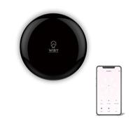 Wiby Telecomando Circolare IR Smart Wi-Fi Universale, 360° | Compatibile con Alexa & Google | App Tuya Smart/Smart Life + IFTTT | Controllo TV, AC, STB