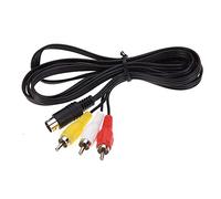 WICAREYO 1.8m Audio Video AV Cable Wire 9Pin a RCA cavo di collegamento per Genesis 2 3