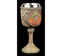 Wicca Calice - Tree Of Life - Rituale Vaso Magia Altare