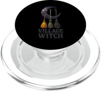 Wicca geometrica della strega del villaggio delle streghe a basso poli PopSockets PopGrip per MagSafe