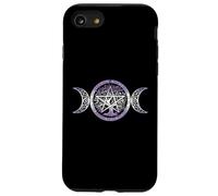 Wicca Pagano Saturnalia Albero Mezzaluna Saturnalia Custodia per iPhone SE (2020) / 7/8