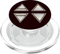 Wicca Simboli Elementi Terra Aria Fuoco Acqua Stregoneria PopSockets PopGrip per MagSafe