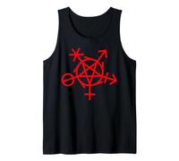 Wicca Simbolo Pagano dell'Inclusione di Genere LGBTQI Canotta