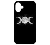 Wiccan Triple Moon Goddess Feminist Pagan Witch Halloween Custodia per iPhone 16 Plus