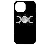 Wiccan Triple Moon Goddess Feminist Pagan Witch Halloween Custodia per iPhone 16 Pro Max
