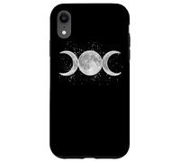 Wiccan Triple Moon Goddess Feminist Pagan Witch Halloween Custodia per iPhone XR