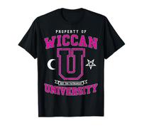 Wiccan University Hex Il Patriarcato Vintage Witch Varsity Maglietta