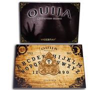 WICCSTAR Ouija - Gioco da tavolo per la caccia ai fantasmi, formato A4, 30 x 23 cm, per 6 giocatori, per bambini dai 120 anni in su