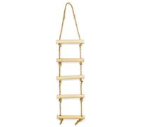 Wichtel - Scala in miniatura con gnomo, 4,5 x 17 cm, decorazione natalizia, casa delle bambole 1/12, accessorio fai da te, guida del gnomo per porte, pavimento/vetro, decorazione natalizia regalo