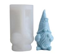 Wichtelform Silikon - Weihnachtsformen Silikon, Deko Kerzenform, Flexibel Langlebig, Einfaches Entformen | DIY Kerzenherstellung Wichtel Gnom Form Für Handmade Weihnachten Zuhause